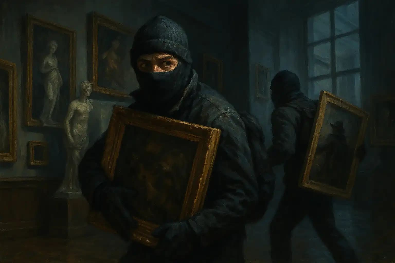 The Apollo Gallery at the Louvre, scene of the October 19, 2025 jewellery heist.