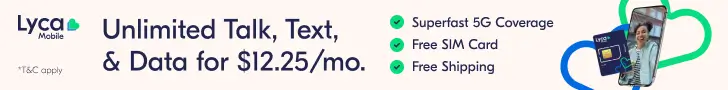 Lyca Mobile Banner - Affordable International Calling