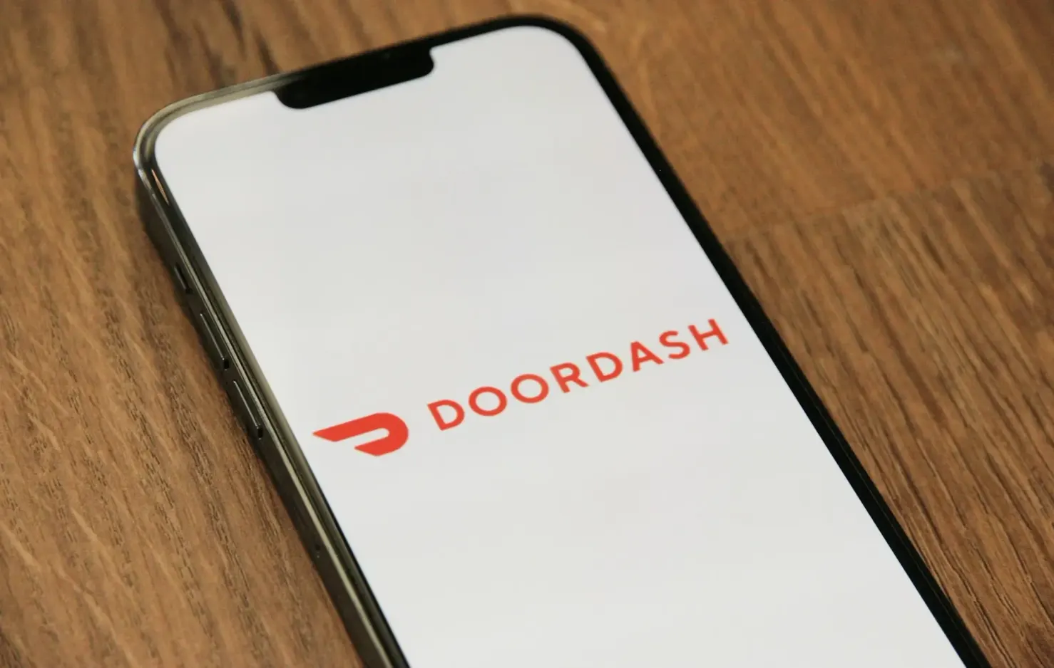 DoorDash logo representing gig economy delivery opportunities